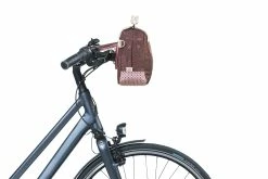 Sacoche De Guidon Basil Boheme Rouge 8l -Vélos Urbains/Loisirs Soldes basil boheme city handlebar bag kf 8 liter red 4