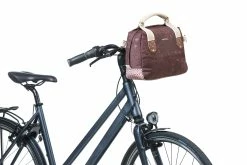 Sacoche De Guidon Basil Boheme Rouge 8l -Vélos Urbains/Loisirs Soldes basil boheme city handlebar bag kf 8 liter red 5