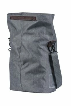 Sac Arrière Basil City Shopper 14-16l -Vélos Urbains/Loisirs Soldes basil city bicycle shopper 14 16 liter grijs 3