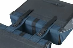 Sacoches Basil Bleues Imperméable 35l -Vélos Urbains/Loisirs Soldes basil forte double bicycle bag 35 liter blue black 3