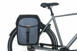 Sacoches Basil Miles Mik 34l -Vélos Urbains/Loisirs Soldes basil miles double bicycle bag mik 34 liter grey b 4