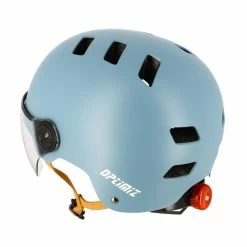 Optimiz Casque Cycliste Urbain Avec Visière (3 Couleurs) -Vélos Urbains/Loisirs Soldes casque a visiere tendance et lumineux optimiz