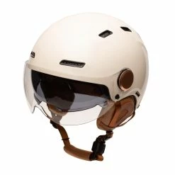 Marko Helmets Cadence (7 Couleurs, 2 Visières) -Vélos Urbains/Loisirs Soldes casque de velo marko helmet blanc creme velo femme