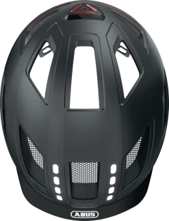 Casque Vélo Abus Hyban 2.0 LED (4 Couleurs) -Vélos Urbains/Loisirs Soldes casque velo abus ventilation hyban 2 0 led noir