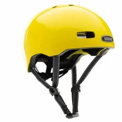 #143 Casque Nutcase Street MIPS (coloris Unis) -Vélos Urbains/Loisirs Soldes casque velo colore jaune nutcase street sun day