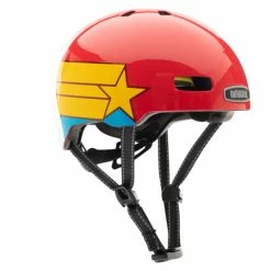 Nutcase Casque Vélo Enfant Little Nutty (design Au Choix) -Vélos Urbains/Loisirs Soldes casque velo urbain enfant nutcase little nutty rouge supa dupa