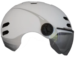 Helmet Casque Avec Visière Et Lumineux Phenix -Vélos Urbains/Loisirs Soldes casque velo urbain premium connecte avec visiere phenix helmet