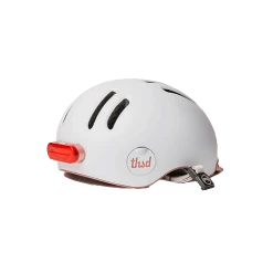 Casque Thousand Chapter MIPS -Vélos Urbains/Loisirs Soldes casque velo vintage thousand chapter blanc rose eclairage