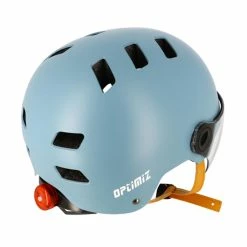 Optimiz Casque Cycliste Urbain Avec Visière (3 Couleurs) -Vélos Urbains/Loisirs Soldes casque velo visiere femme pas cher optimiz