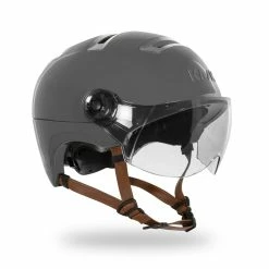 Kask URBAN R WG11 (visière Interchangeable) -Vélos Urbains/Loisirs Soldes casque visiere kask urban r anthracite