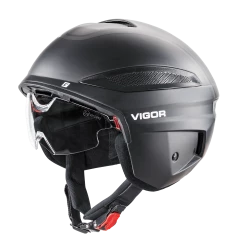 Casque Cratoni Vigor -Vélos Urbains/Loisirs Soldes helm vigor black black matt