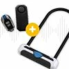 XLC/Monkey Security Pack Antivol Vélo (antivol + Alarme) -Vélos Urbains/Loisirs Soldes pack equipement antivol velo alarme sonore