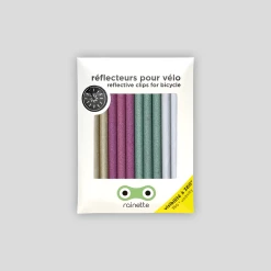 Rainette Rayons Vélo Couleur Lumineux -Vélos Urbains/Loisirs Soldes reflecteurs visibilite rayons roue velo rainette