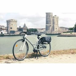 HAPO-G Sacoche Arrière 2x12 Litres -Vélos Urbains/Loisirs Soldes sacoche arriere a pont 2 volumes 2x12 litres 2