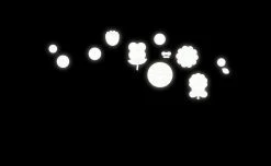 Rainette Autocollants Rétroréfléchissants Petites Fleurs -Vélos Urbains/Loisirs Soldes stickers reflechissants visible fleurs gwe multicolore velo trottinette securite brillant casque 900x