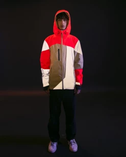 Veste Réversible Urban Circus RE POP 30 Veste Réversible Urban Circus RE POP -Vélos Urbains/Loisirs Soldes veste tres voyante velo urban circus repop beige orange fluo