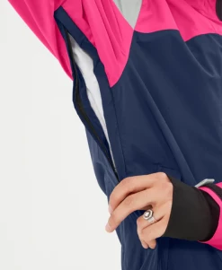 Veste Réversible Urban Circus RE POP 23 Veste Réversible Urban Circus RE POP -Vélos Urbains/Loisirs Soldes veste velo avec aerations aisselle urban circus repop bleu marine rose