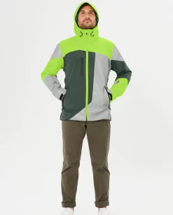 Veste Réversible Urban Circus RE POP 26 Veste Réversible Urban Circus RE POP -Vélos Urbains/Loisirs Soldes veste velo urban circus re pop ver kaki fluo homme velo